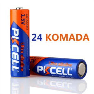 Ultra Alkalne Baterije PKCELL AA LR03 (24 komada)