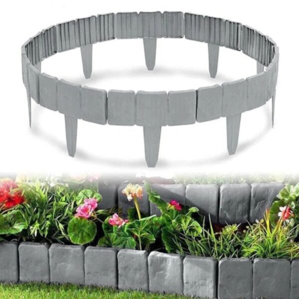 Dekorativna Plastična Vrtna Ograda Stijena 73x23cm