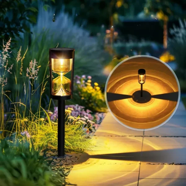 Vrtna Solarna Lampa HOURGLASS