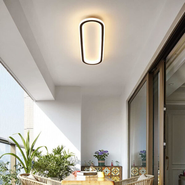 Stropna LED Lampa Plafonjera RECTANGULAR 27cm