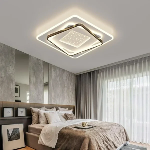 Stropna LED Lampa Plafonjera 50x50cm ENZO 72W