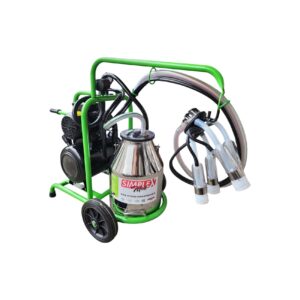 Suha Muzilica za Krave – Vakuum Pumpa s Inox Kantom 30 L