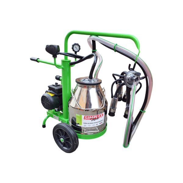 Suha Muzilica Compact Simplex za Krave s Inox Kantom 25L